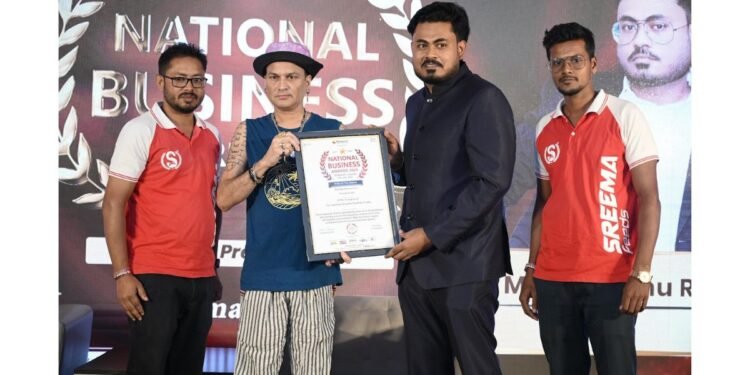 Mr. Krishanu Roy Honored with Top Aquafeed Brand In North East India