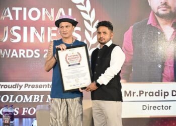 SABOLOMBI Micro Services Foundation Honored as One of the Leading Financial Services Providers in Assam at National Business Awards 2025