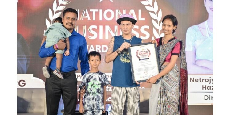 Netrojyoti Gogoi Hazarika Honored with Best Computer Education Institute In Assam