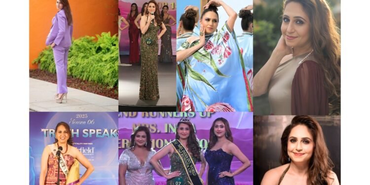 Meeta Vihang Kotadia Wins 2nd Runner-Up Title as Mrs. India International World