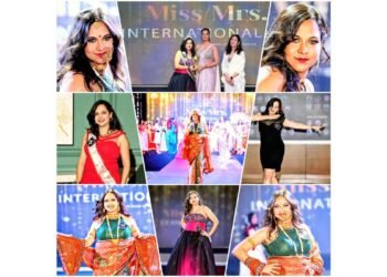Mrs. International Photogenic Title Awarded to Mrs. Komal Joshi