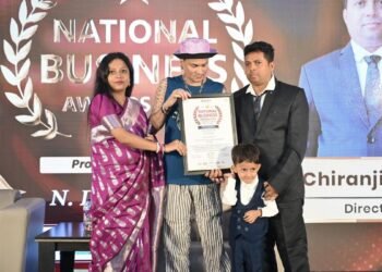 N.D. Distributor Recognized as One of the Leading Traders of Edible Oil in Assam at National Business Awards 2025