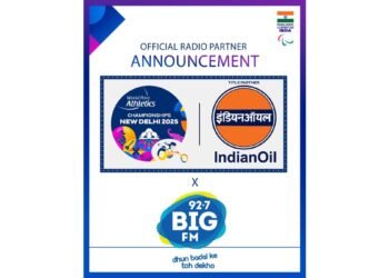 BIG FM Partners with Paralympic Committee of India for IndianOil New Delhi 2025 World Para Athletics Championships