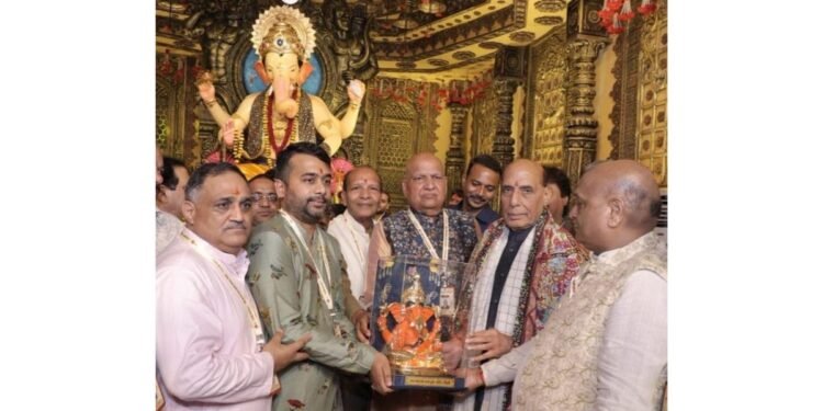 “Bappa Fulfills Everyone’s Wishes” – Rajnath Singh