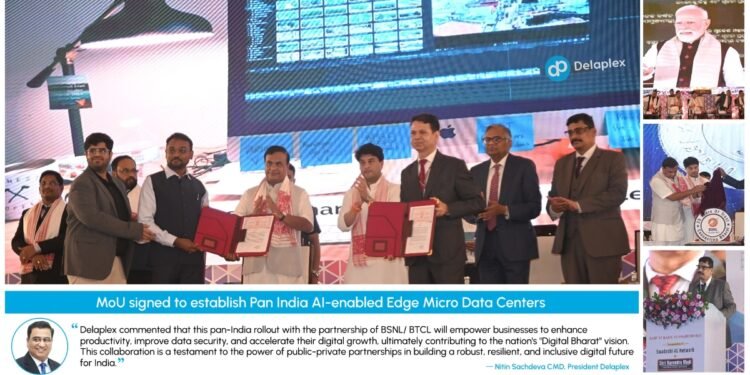 Delaplex Limited and BSNL Forge Strategic Partnership to Launch Pan-India Edge Micro Data Center Network
