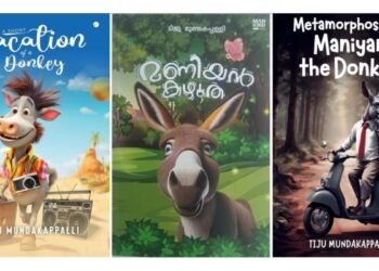 ‘Maniyan the Donkey’ – A character created by Tiju Mundakappalli