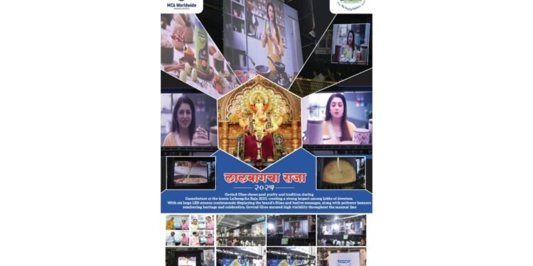 Govind Ghee Showcases Purity and Tradition at Lalbaugcha Raja with MCA Worldwide