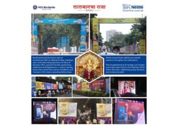 Nestlé Lights Up Faith and Festivity at Lalbaugcha Raja Ganeshotsav 2025