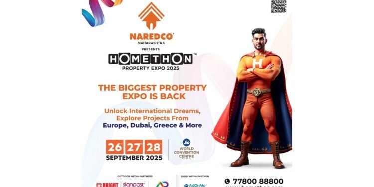 NAREDCO Maharashtra announces HOMETHON Property Expo 2025 and unveils Mr. HOMETHON