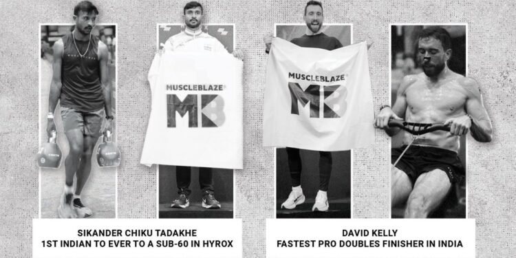 HYROX Mumbai 2025: MuscleBlaze Athletes Dominate with Record-Breaking Wins
