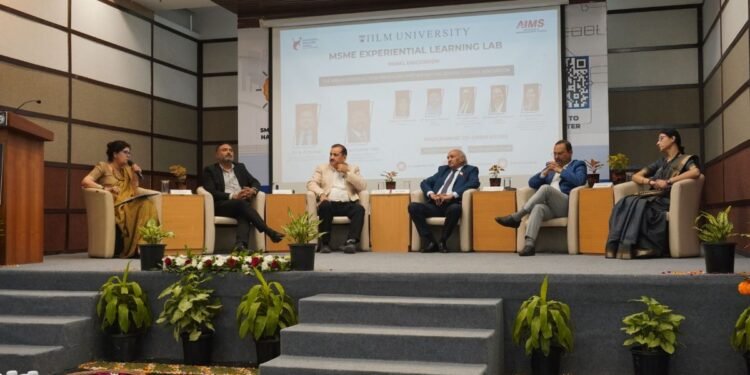 IILM University Gurugram in collaboration with AIMS Launch Experiential Learning Lab to Drive MSME Innovation Across India