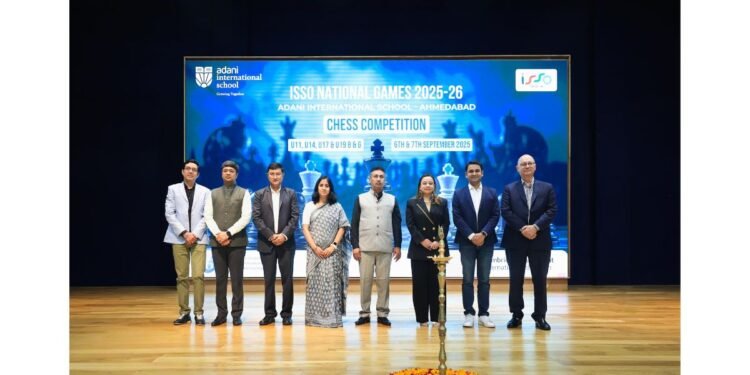 ISSO Nationals 2025-26 Begin with Chess at Adani International School, Ahmedabad.