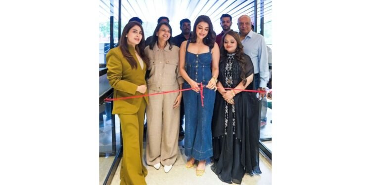Kajal Aggarwal Graced the Inauguration of Hair Masters’ New Luxury Salon in Ashiyana, Lucknow