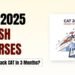 CAT Crash Courses 2025, How to Crack CAT in 3 Months?