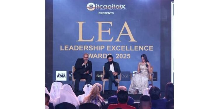 Bit CapitalX Shines Spotlight on Global Business Icons at Leaders Excellence Awards 2025 in Dubai