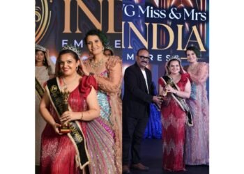 Priyamvada Chaudhary Crowned VG Mrs. India Empress 2025 Winner