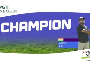 Amrit Lal Clinches PGTI Next Gen Title at Patna Golf Club