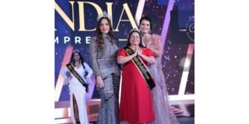 CH V N Padma Sarada Crowned VG Mrs Andhra Pradesh Empress & Mrs Ethnic Diva at VG Miss & Mrs India Beauty Pageant 2025