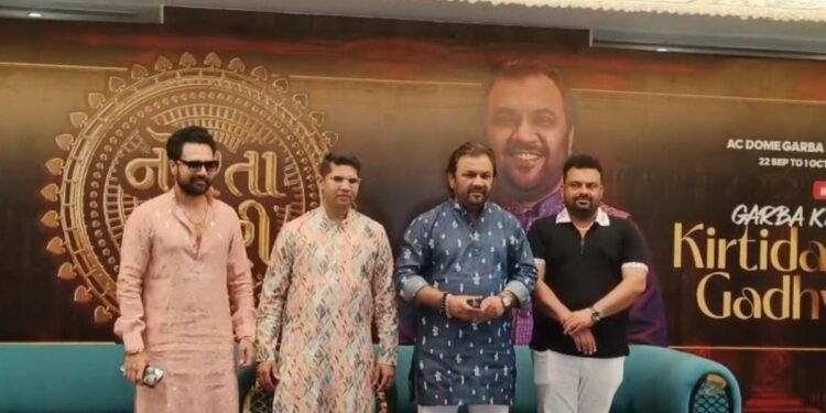 Parshwa Jewellery House Norta Nagari Garba 2025 with Kirtidan Gadhvi by Hecta & Jigar Chauhan Prod