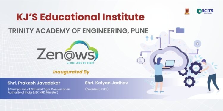 Zenaws partners with Trinity Academy of Engineering, Pune and 3C ITS to launch a Campus Cloud Lab Centre of Excellence