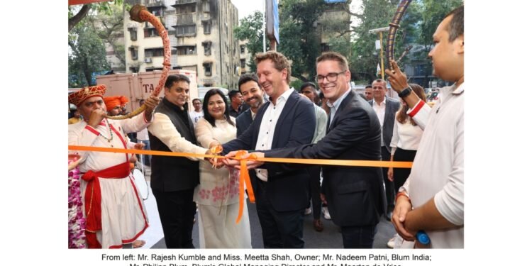 Blum Unveils New Solution Centre in Worli, Mumbai: A New World of Modular Furniture Design for Quality Living