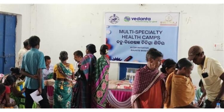 Vedanta Aluminium’s Health Camp Reaches More Than 200 Beneficiaries In Odisha’s Tribal Villages