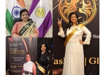 Dr. B. Sujatha Shines as VG Mrs. India Empress 2025 – A Queen of Balance & Inspiration