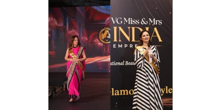 Harvinderjit Kaur Shines at VG Miss & Mrs. India Empress 2025