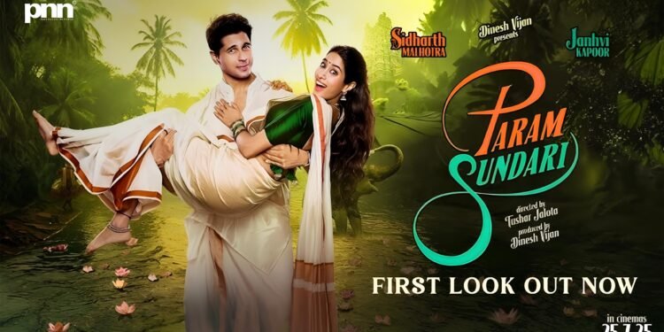 Param Sundari 2025: Janhvi Kapoor’s Coconut Tree Climb Stirs Buzz, Backlash, and Bollywood’s Old Habits