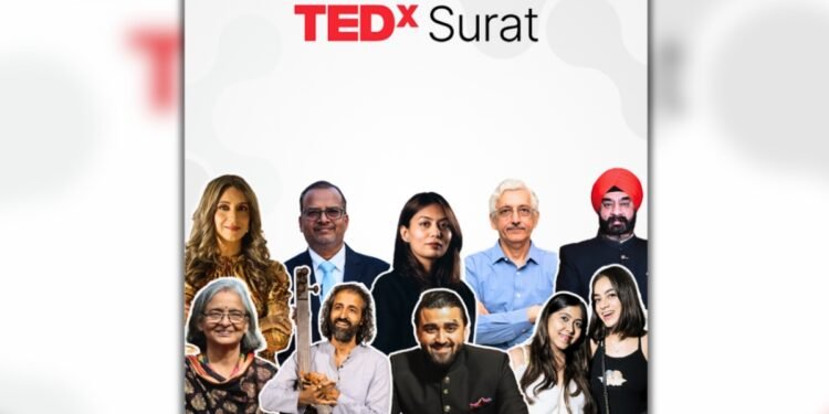 Surat Set to Host TEDx Surat 2025, A Celebration of Ideas and Inspiration