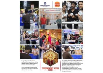 Burger King Serves Wholesome Joy at Lalbaugcha Raja Ganeshotsav 2025