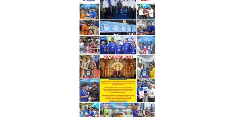 Fena Elevates Festive Spirit at Lalbaugcha Raja Ganeshotsav 2025