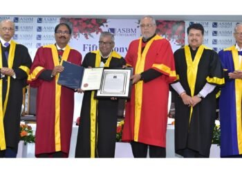 Ravindra Chamaria Receives Honorary Doctorate from ASBM