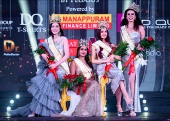 Alcazar Watches DQUE Mrs Glam World 2025 is Now Owned by the Indian Beauty Varsha Reddy