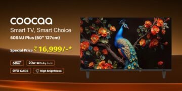 Coocaa Sets a New Benchmark in India’s Smart TV Market with the Launch of the 50-inch S4U Plus at Just Rs 16,999