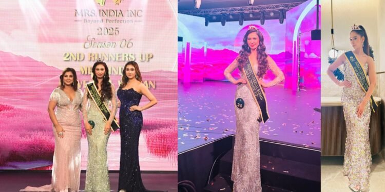 Shivani Rahangdale Sawant Wins 2nd Runner Up at Mrs. India Universal Woman 2025, Inspiring Women Nationwide