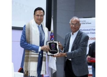 India TV Chairman Shri Rajat Sharma Delivers Insightful “Special Talk” at NFSU
