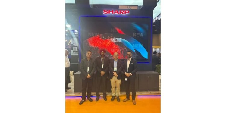 SHARP Showcased Future-Ready Visual Display Solutions at Infocomm India 2025