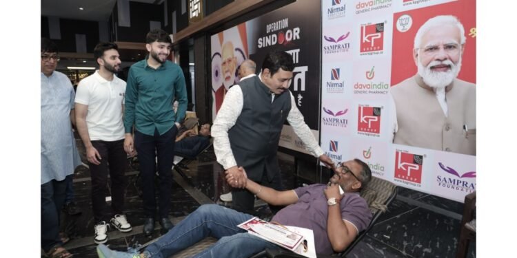 Samprati Foundation Celebrates PM Modi’s 75th Birthday with Samprati Sevayagna, Led by Chairman Mr. Nirav Shah