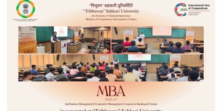History Created in Anand, Gujarat: The “Tribhuvan” Sahkari University Inaugurates Cohorts of Three New MBA Programs