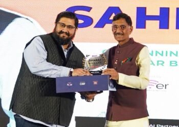 Sahil Luthra, Founder of Vijayan Trishul Defence Solutions, Honoured at Bharat Nirmaan Conclave & Awards 2025