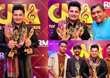 Sumeet Tappoo wins four awards at 2025 CLEF Music Awards