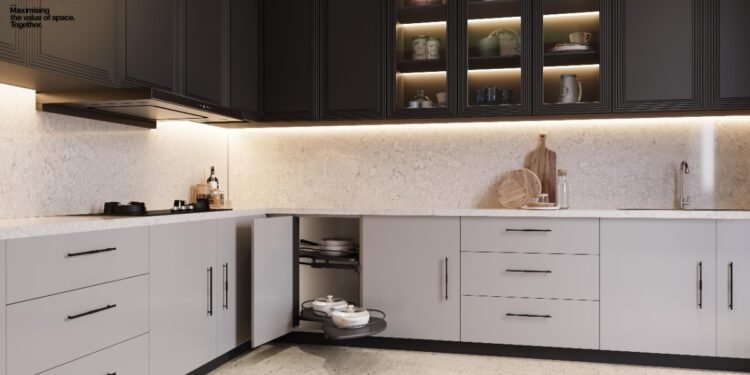 Hafele’s Corner Storage Solutions Turns Every Inch of Your Kitchen into Elegant Space