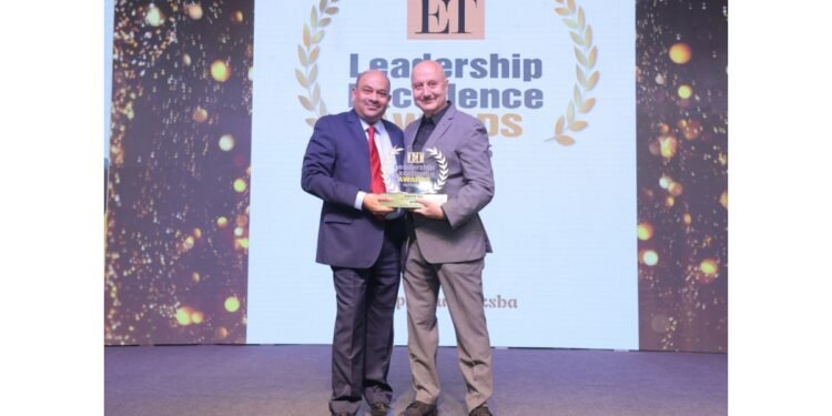 Kaushik Nag, CEO of Jupiter Laminators Wins ET Leadership Excellence Award