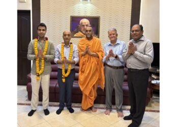 HNG’s New Leadership Begins Tenure with Spiritual Homecoming in Gujarat