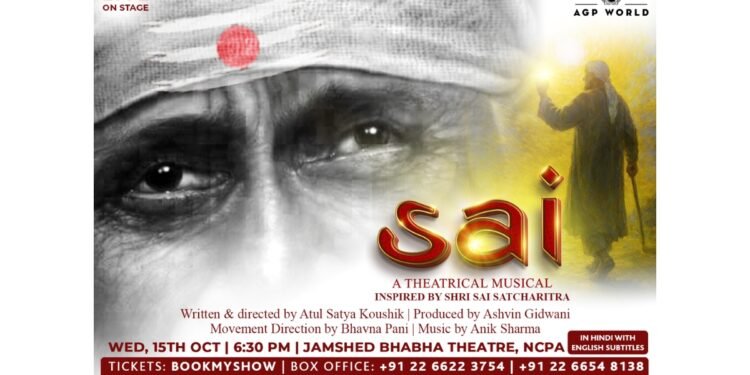 AGP World Brings Sai – The Musical to Mumbai Premiering 15th October
