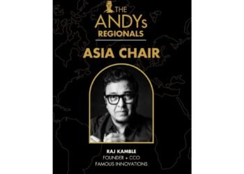 Indian Ad Veteran Raj Kamble Named Asia Chair for The ANDY Awards Regionals