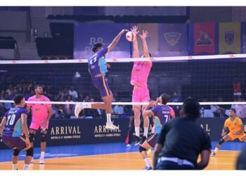 PVL 2025 Season 4 (Match 26) – Chennai Blitz storm into top four with commanding 3-0 victory over Delhi Toofans