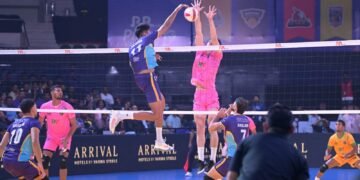 PVL 2025 Season 4 (Match 26) – Chennai Blitz storm into top four with commanding 3-0 victory over Delhi Toofans
