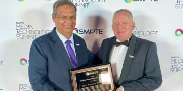 A Global Honour: Ujwal N. Nirgudkar Felicitated by SMPTE for promoting International Standards for Advancing the Indian Film Industry